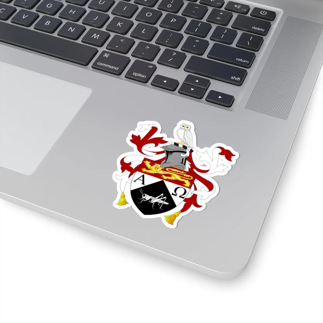 Regius Professor Greek Cantab (England) (Coat of Arms) STICKER Vinyl Kiss-Cut Decal - The Sticker Space