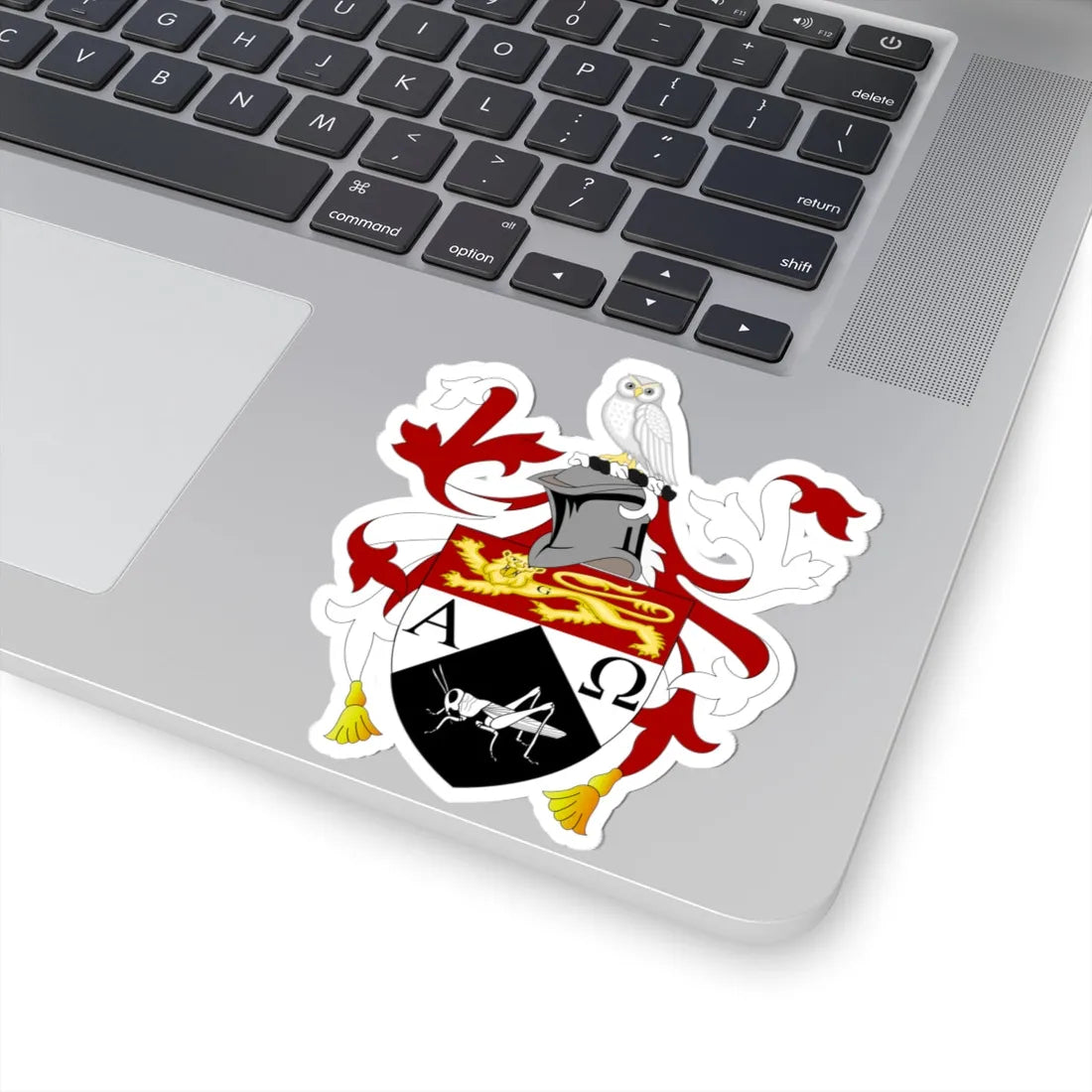 Regius Professor Greek Cantab (England) (Coat of Arms) STICKER Vinyl Kiss-Cut Decal - The Sticker Space