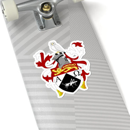 Regius Professor Greek Cantab (England) (Coat of Arms) STICKER Vinyl Kiss-Cut Decal - The Sticker Space