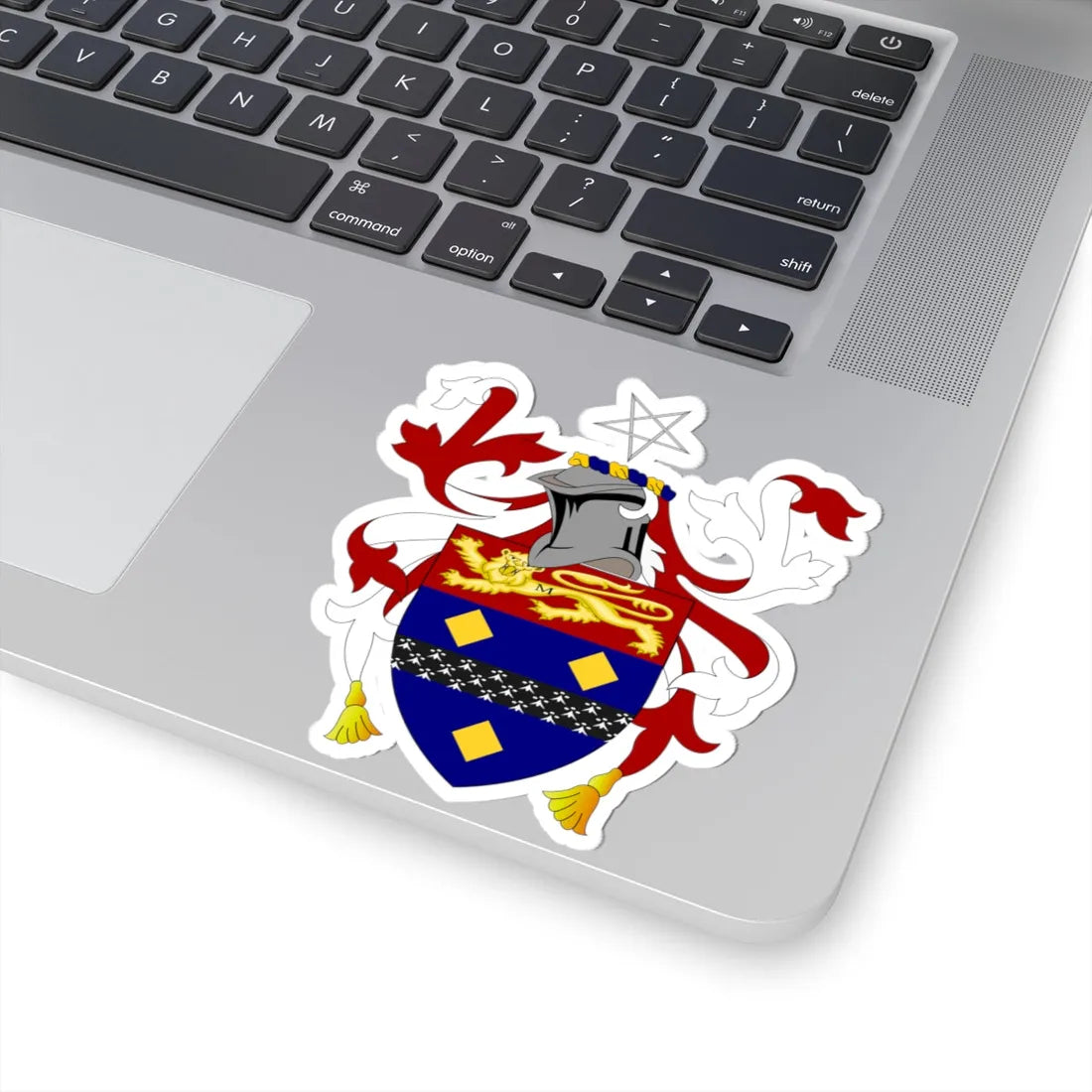 Regius Professor Physic Cantab (England) (Coat of Arms) STICKER Vinyl Kiss-Cut Decal - The Sticker Space