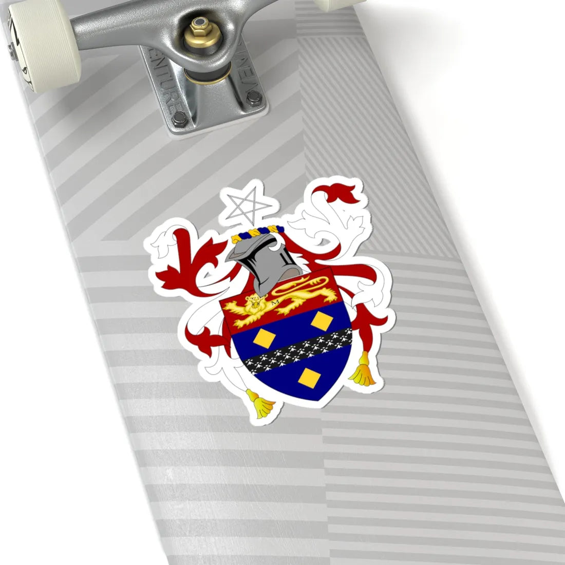 Regius Professor Physic Cantab (England) (Coat of Arms) STICKER Vinyl Kiss-Cut Decal - The Sticker Space
