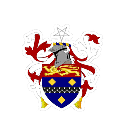 Regius Professor Physic Cantab (England) (Coat of Arms) STICKER Vinyl Kiss-Cut Decal - The Sticker Space