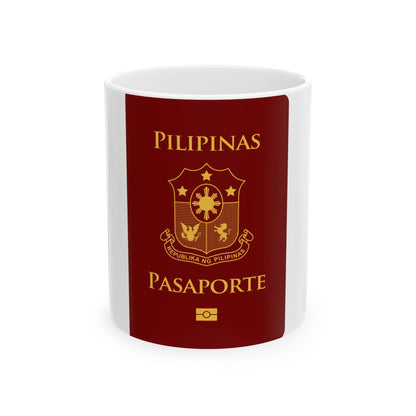 Regular Philippine Passport - White Coffee Mug