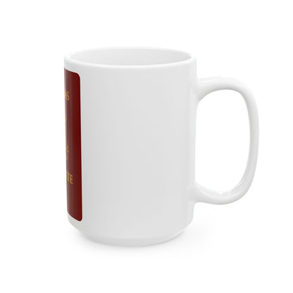 Regular Philippine Passport - White Coffee Mug