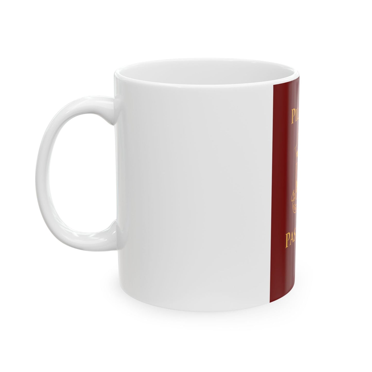 Regular Philippine Passport - White Coffee Mug