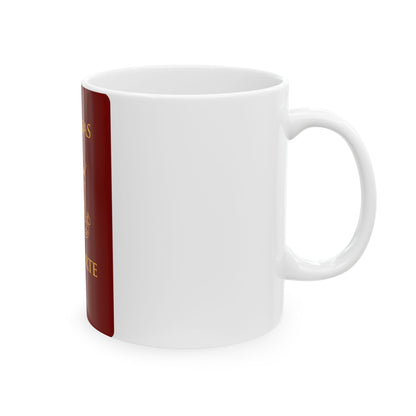 Regular Philippine Passport - White Coffee Mug