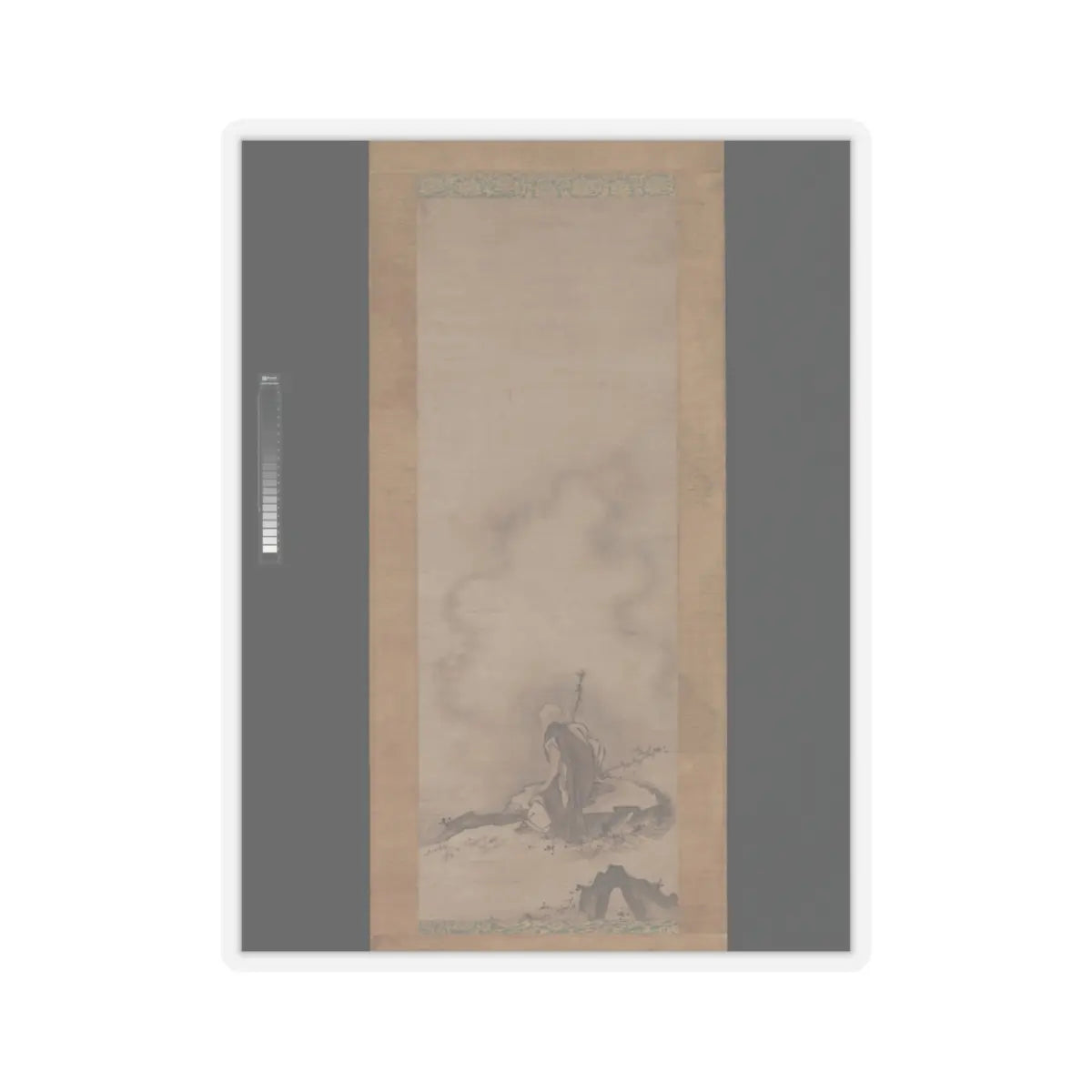 Reisai - Fenggan, Hanshan, and Shide - first half of the 15th century v1 - STICKER Vinyl Kiss-Cut Decal