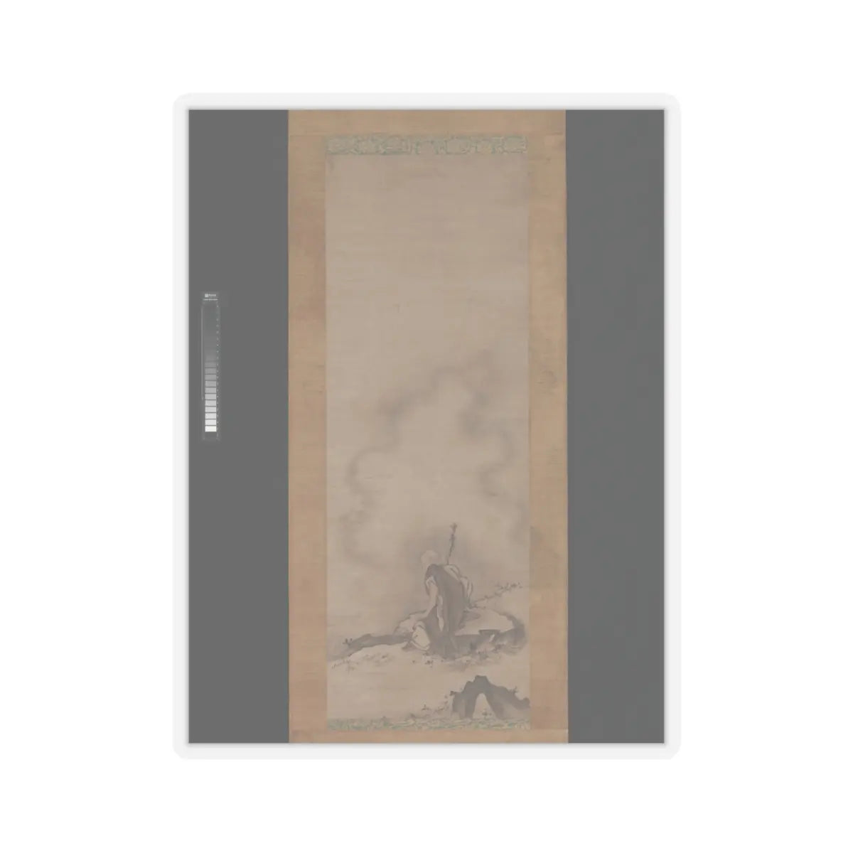 Reisai - Fenggan, Hanshan, and Shide - first half of the 15th century v1 - STICKER Vinyl Kiss-Cut Decal