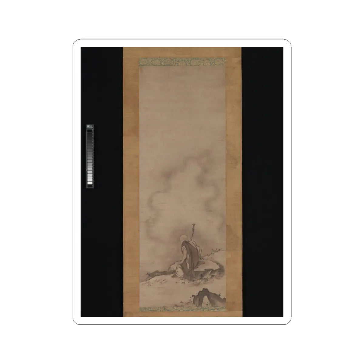 Reisai - Fenggan, Hanshan, and Shide - first half of the 15th century v1 - STICKER Vinyl Kiss-Cut Decal