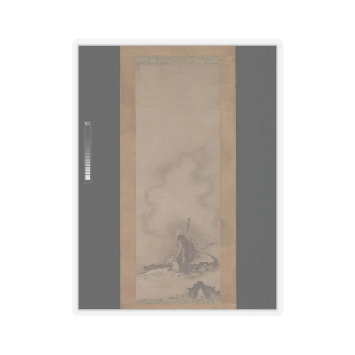 Reisai - Fenggan, Hanshan, and Shide - first half of the 15th century v1 - STICKER Vinyl Kiss-Cut Decal