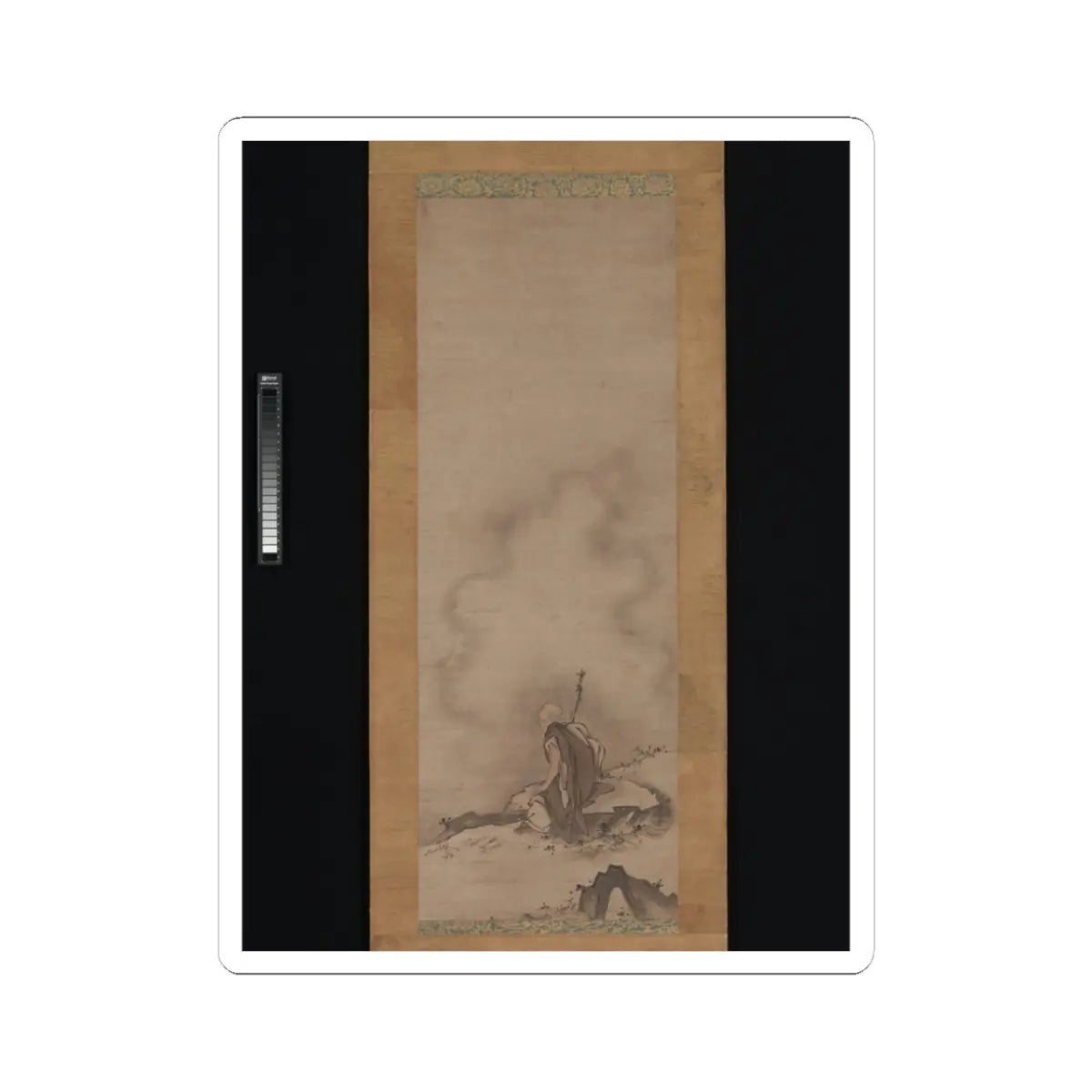 Reisai - Fenggan, Hanshan, and Shide - first half of the 15th century v1 - STICKER Vinyl Kiss-Cut Decal