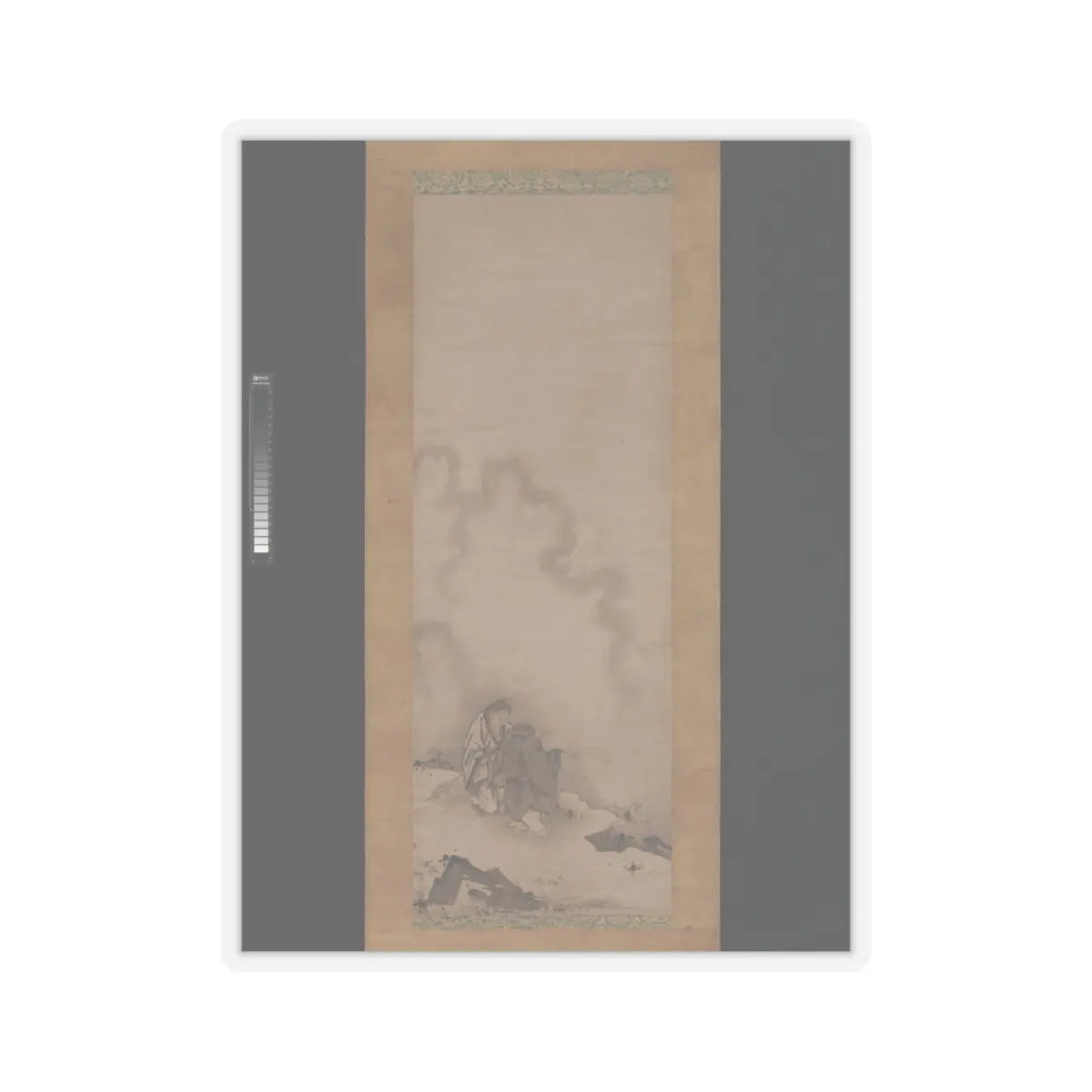 Reisai - Fenggan, Hanshan, and Shide - first half of the 15th century v2 - STICKER Vinyl Kiss-Cut Decal