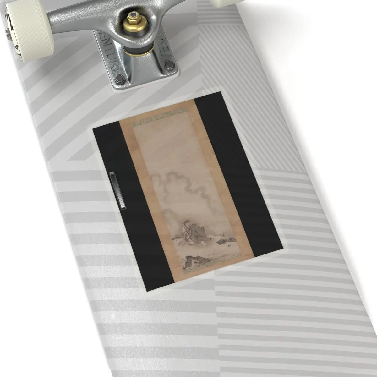 Reisai - Fenggan, Hanshan, and Shide - first half of the 15th century v2 - STICKER Vinyl Kiss-Cut Decal