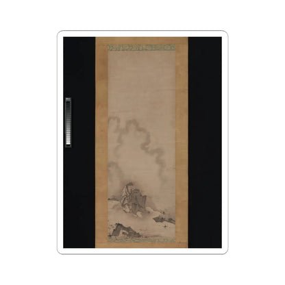 Reisai - Fenggan, Hanshan, and Shide - first half of the 15th century v2 - STICKER Vinyl Kiss-Cut Decal