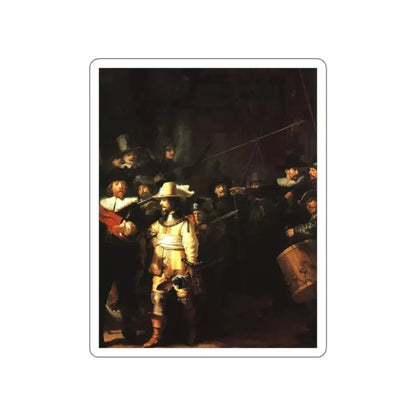 REMBRANDT Harmenszoon van RIJN - 19 (Artwork) STICKER Vinyl Die-Cut Decal White Die-Cut 2 Inch - The Sticker Space