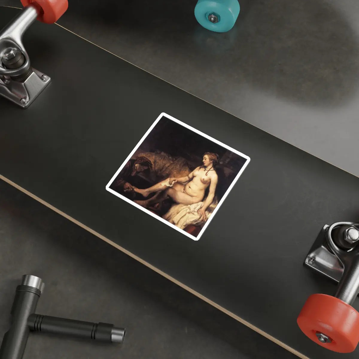 SKU:67121506331378145967 Sticker types:White Shape:Die-Cut Sizes:4" × 4"