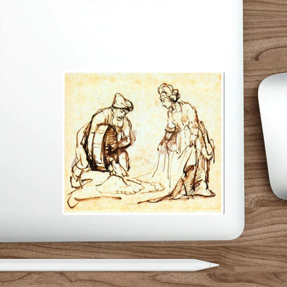 SKU:29706176255484684180 Sticker types:White Shape:Die-Cut Sizes:5" × 5"