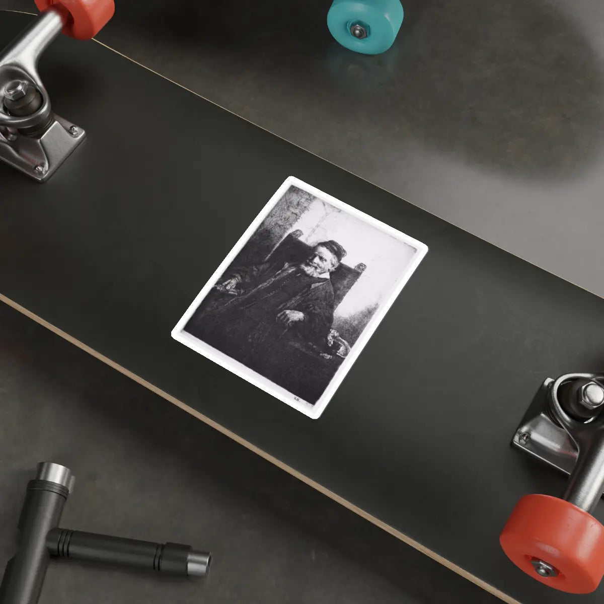 SKU:19131421076019879663 Sticker types:White Shape:Die-Cut Sizes:5" × 5"