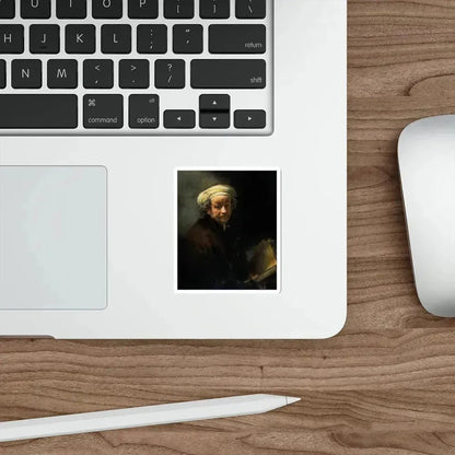 REMBRANDT Harmenszoon van RIJN - SelfPortraitastheApostleStPaul (Artwork) STICKER Vinyl Die-Cut Decal - The Sticker Space