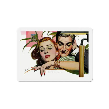 Remember Me, Your Wife, 1956 (Magazine Illustration) Refrigerator Magnet 6 Inch Die-Cut - The Sticker Space