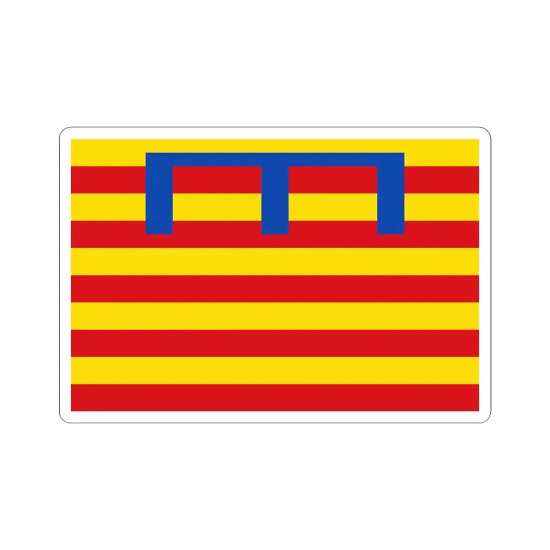 Remicourt Belgium (Belgium) STICKER Vinyl Kiss-Cut Decal 4 Inch White - The Sticker Space