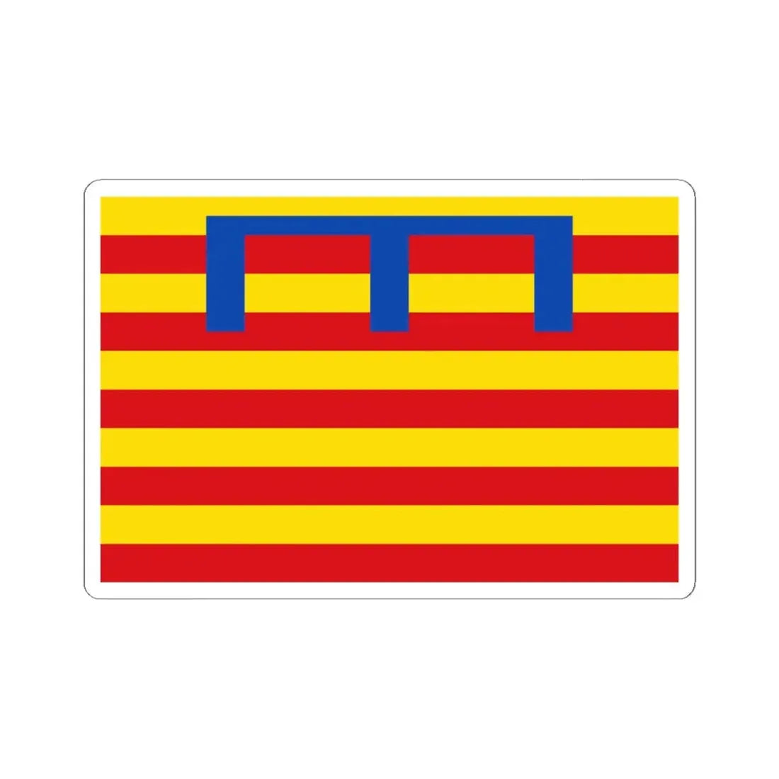 Remicourt Belgium (Belgium) STICKER Vinyl Kiss-Cut Decal 6 Inch White - The Sticker Space