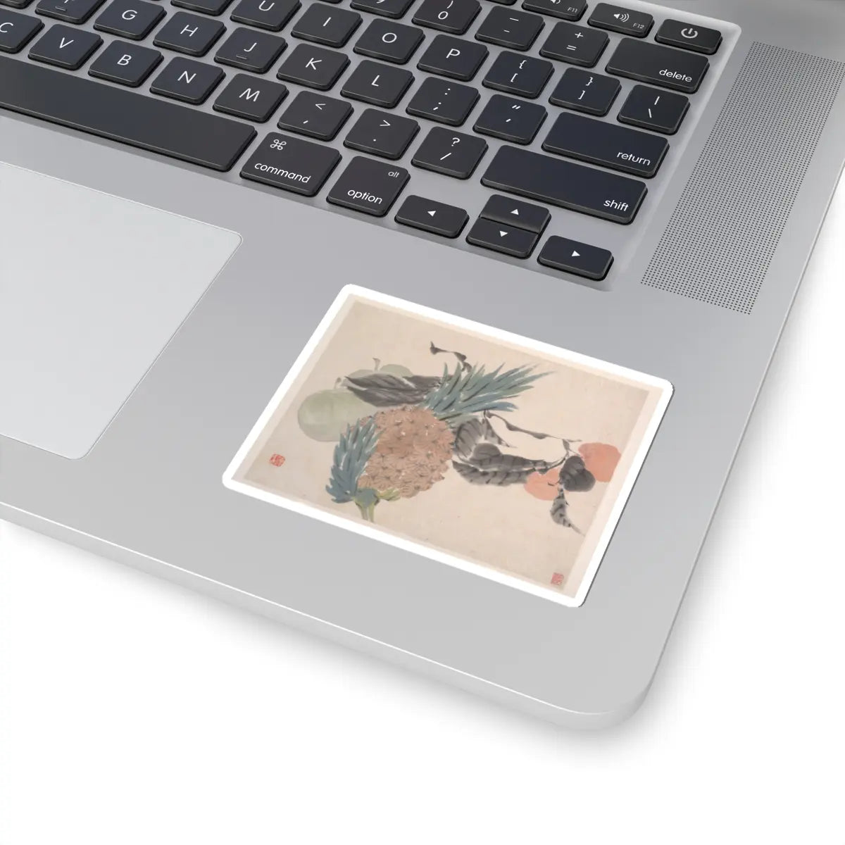 Ren Yi (Ren Bonian) - Animals, Flowers and Birds - 19th century v2 - STICKER Vinyl Kiss-Cut Decal