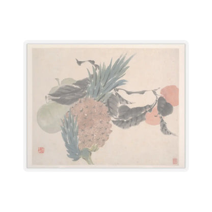 Ren Yi (Ren Bonian) - Animals, Flowers and Birds - 19th century v2 - STICKER Vinyl Kiss-Cut Decal