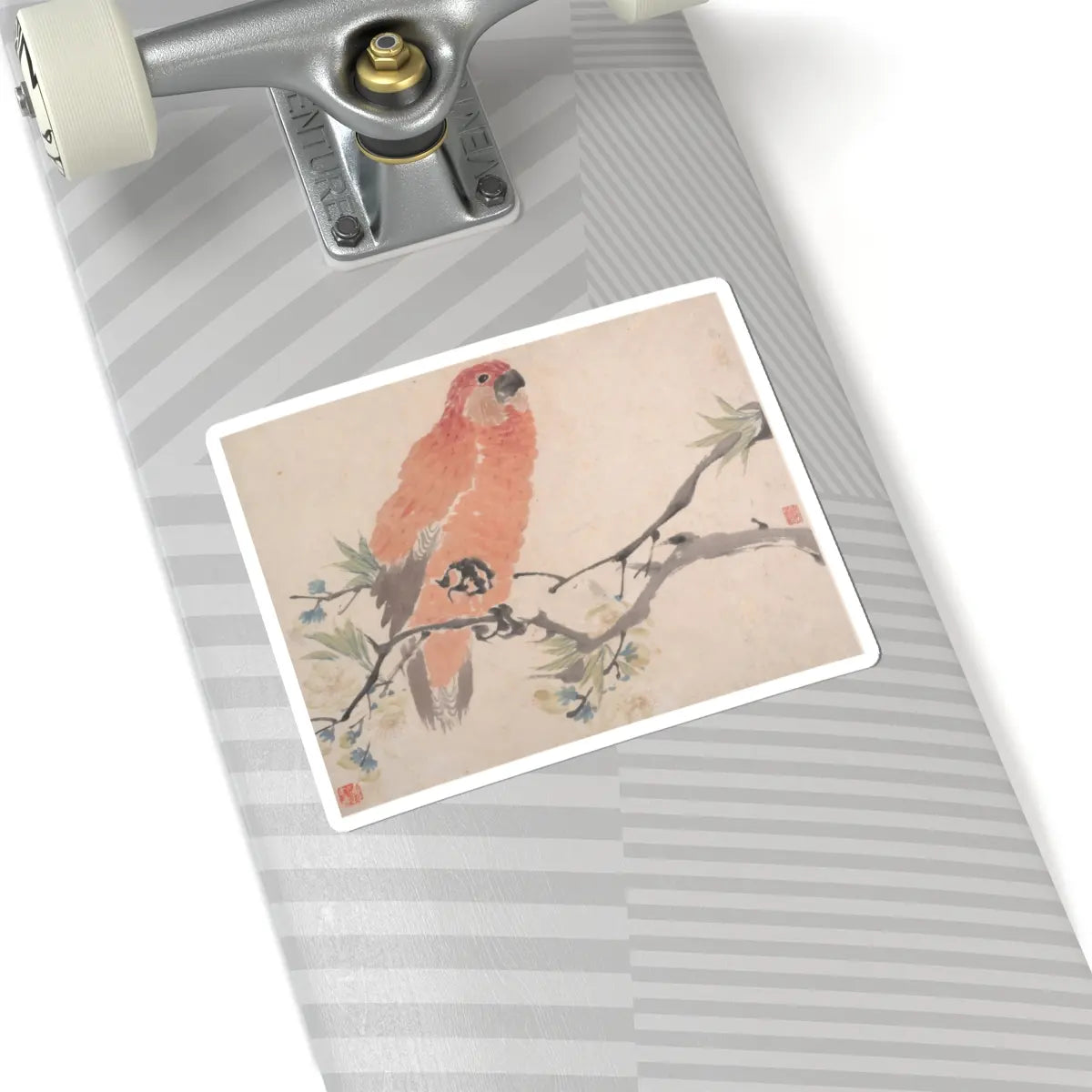 Ren Yi (Ren Bonian) - Animals, Flowers and Birds - 19th century v3 - STICKER Vinyl Kiss-Cut Decal
