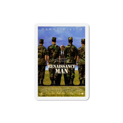 Renaissance Man 1994 Movie Poster Die-Cut Magnet-3" x 3"-The Sticker Space