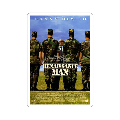 Renaissance Man 1994 Movie Poster STICKER Vinyl Die-Cut Decal 4 Inch - The Sticker Space