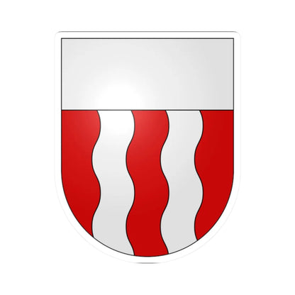 Renens-coat of arms (Switzerland) (Coat of Arms) STICKER Vinyl Kiss-Cut Decal 2 Inch White - The Sticker Space