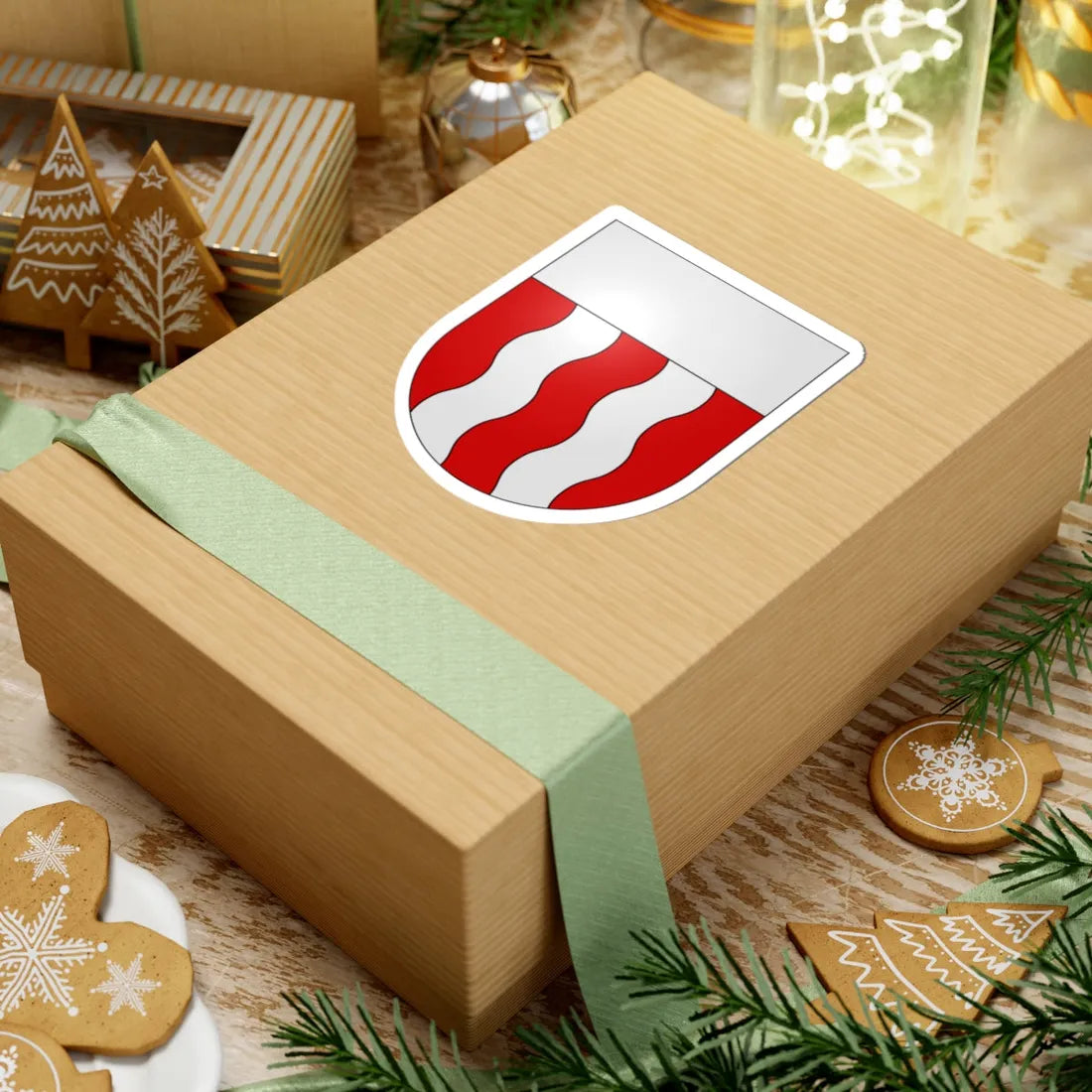 Renens-coat of arms (Switzerland) (Coat of Arms) STICKER Vinyl Kiss-Cut Decal - The Sticker Space