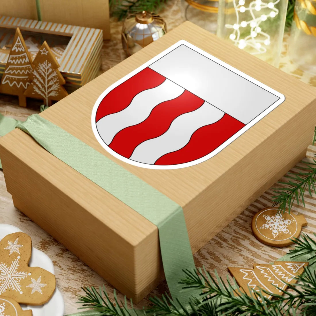 Renens-coat of arms (Switzerland) (Coat of Arms) STICKER Vinyl Kiss-Cut Decal - The Sticker Space