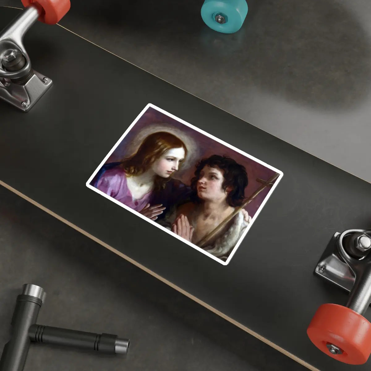 SKU:29244185642310949542 Sticker types:White Shape:Die-Cut Sizes:6" × 6"
