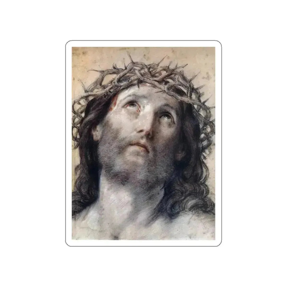 RENI, Guido - Ecce Homo (Artwork) STICKER Vinyl Die-Cut Decal White Die-Cut 6 Inch - The Sticker Space