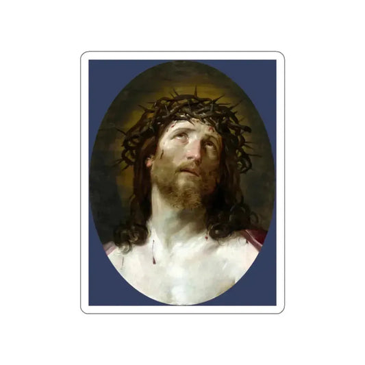 RENI, Guido - Head of Christ Crowned with Thorns (Artwork) STICKER Vinyl Die-Cut Decal White Die-Cut 2 Inch - The Sticker Space