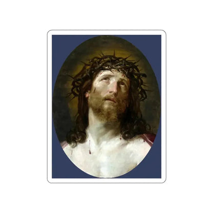 RENI, Guido - Head of Christ Crowned with Thorns (Artwork) STICKER Vinyl Die-Cut Decal White Die-Cut 3 Inch - The Sticker Space