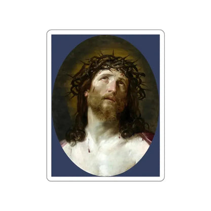 RENI, Guido - Head of Christ Crowned with Thorns (Artwork) STICKER Vinyl Die-Cut Decal White Die-Cut 6 Inch - The Sticker Space