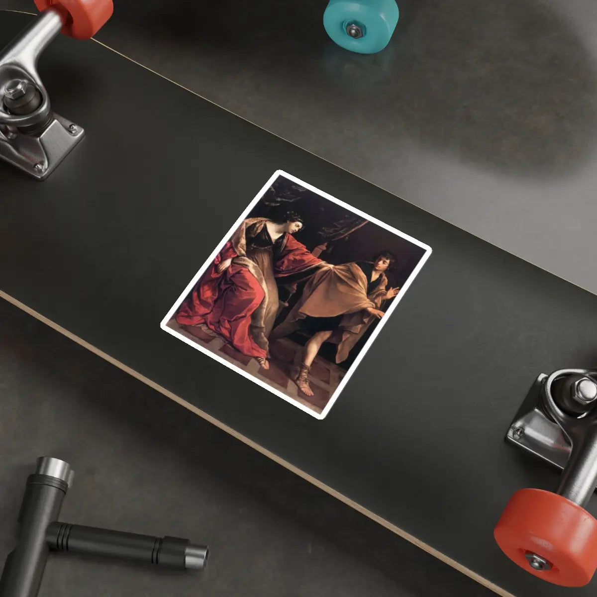 SKU:16285302340693530034 Sticker types:White Shape:Die-Cut Sizes:5" × 5"