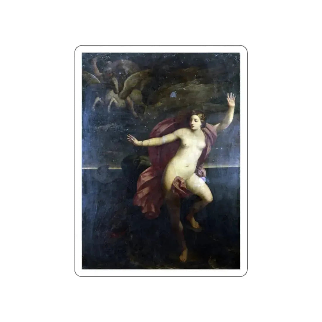 RENI, Guido - Perseus and Andromeda (Artwork) STICKER Vinyl Die-Cut Decal - The Sticker Space