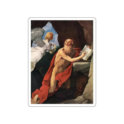 RENI, Guido - St Jerome (Artwork) STICKER Vinyl Die-Cut Decal White Die-Cut 2 Inch - The Sticker Space