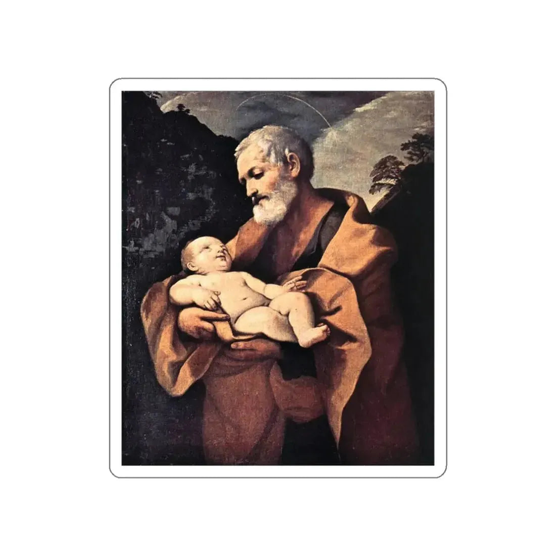 RENI, Guido - St Joseph (Artwork) STICKER Vinyl Die-Cut Decal - The Sticker Space