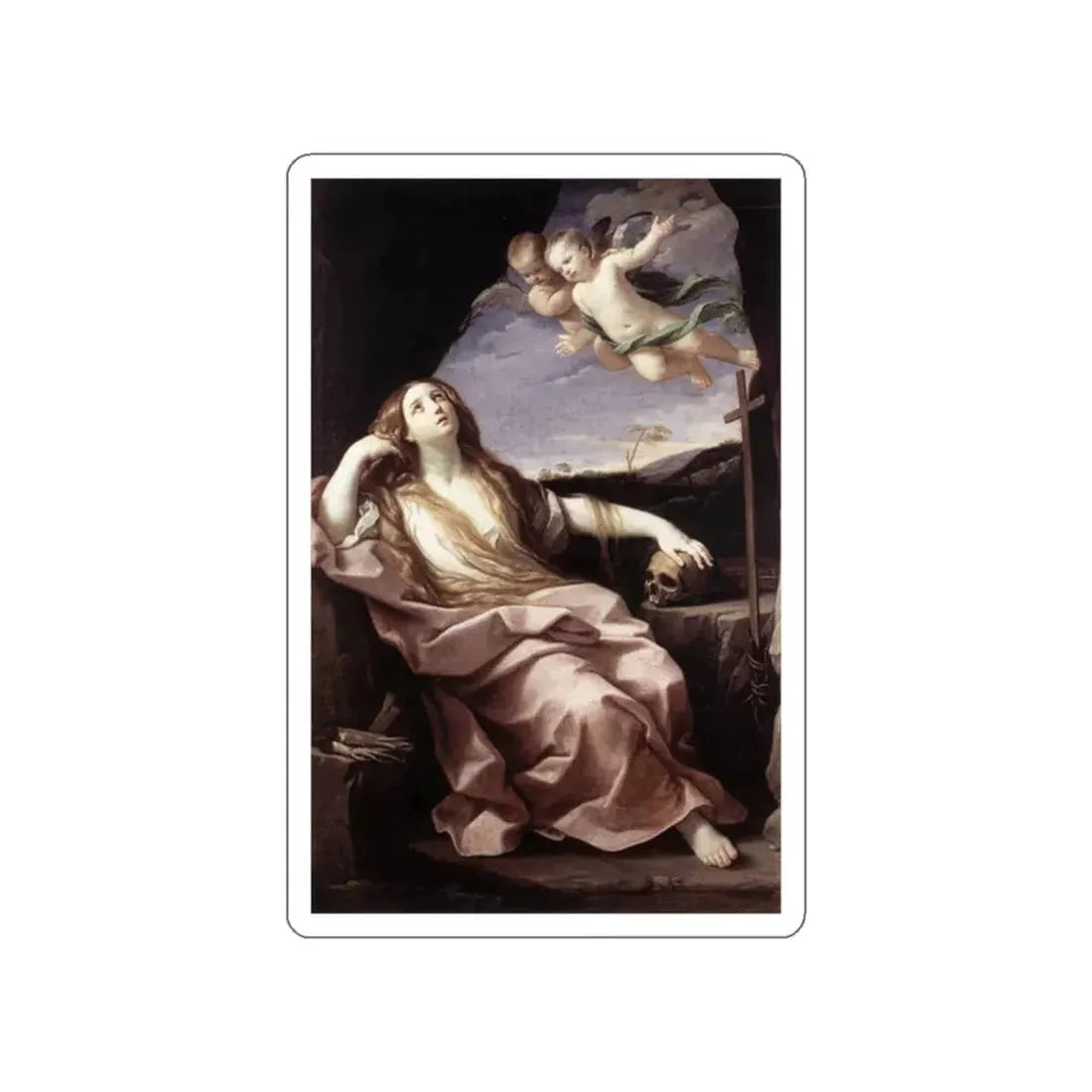 RENI, Guido - St Mary Magdalene (Artwork) STICKER Vinyl Die-Cut Decal - The Sticker Space
