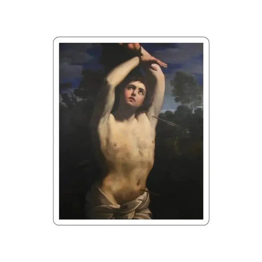 RENI, Guido - St Sebastian (Artwork) STICKER Vinyl Die-Cut Decal White Die-Cut 2 Inch - The Sticker Space
