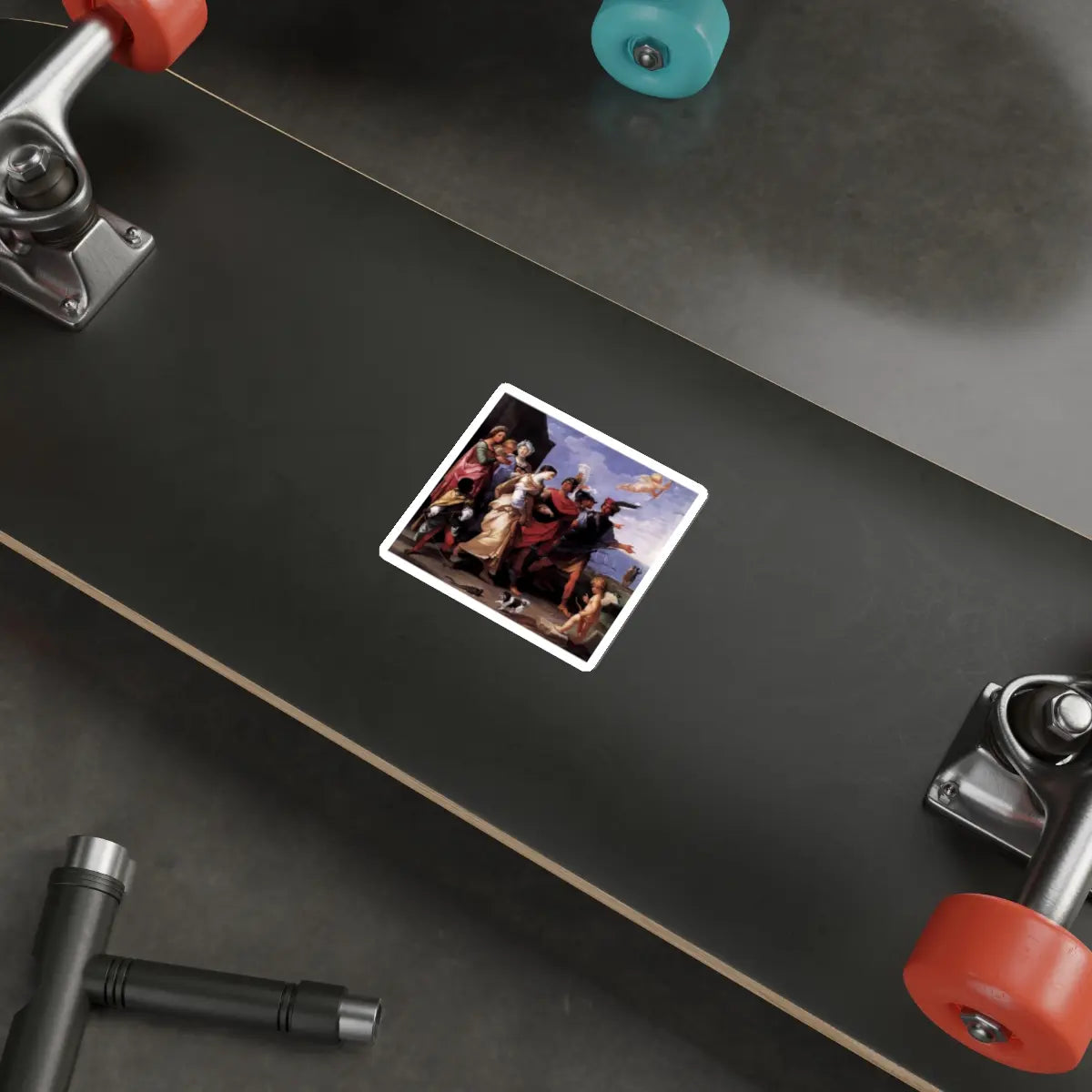 SKU:21217446338054756669 Sticker types:White Shape:Die-Cut Sizes:3" × 3"