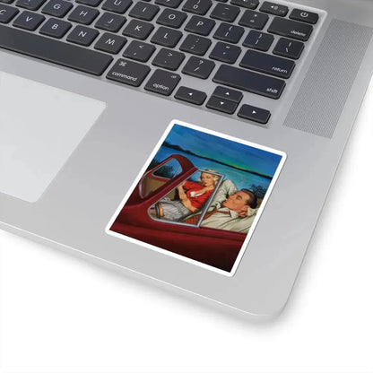 Reno Tramp, paperback cover, 1950 - STICKER Vinyl Kiss-Cut Decal - The Sticker Space