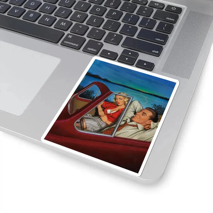 Reno Tramp, paperback cover, 1950 - STICKER Vinyl Kiss-Cut Decal - The Sticker Space