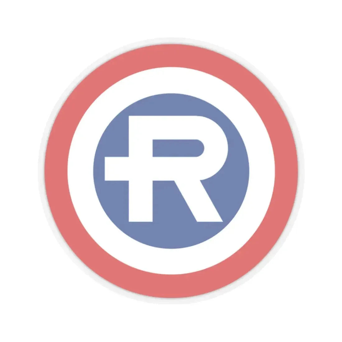 Repsol S.A. (1951-1987) (Logo) STICKER Vinyl Kiss-Cut Decal 2 Inch Transparent - The Sticker Space