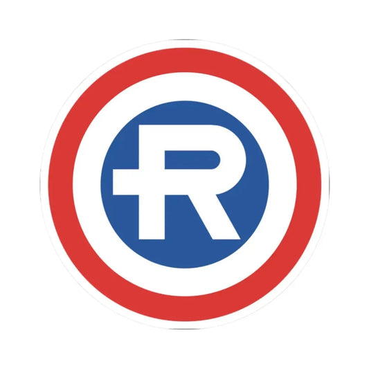 Repsol S.A. (1951-1987) (Logo) STICKER Vinyl Kiss-Cut Decal 2 Inch White - The Sticker Space